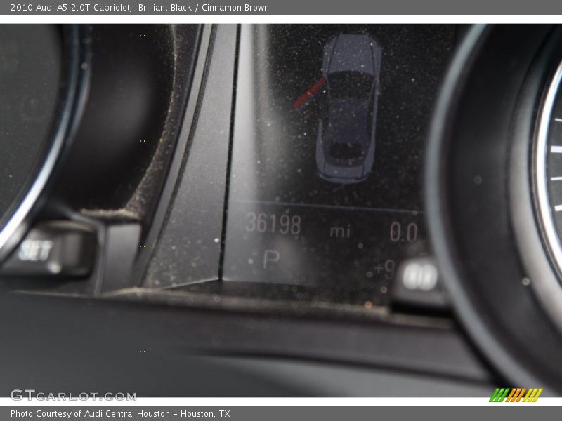 Brilliant Black / Cinnamon Brown 2010 Audi A5 2.0T Cabriolet