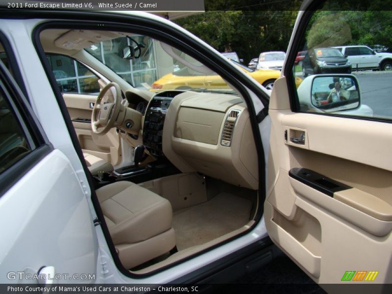 White Suede / Camel 2011 Ford Escape Limited V6