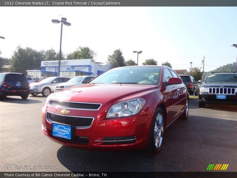 Crystal Red Tintcoat / Cocoa/Cashmere 2012 Chevrolet Malibu LT