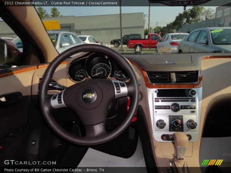 Crystal Red Tintcoat / Cocoa/Cashmere 2012 Chevrolet Malibu LT