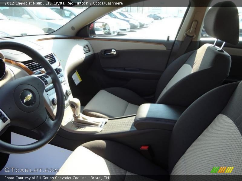 Crystal Red Tintcoat / Cocoa/Cashmere 2012 Chevrolet Malibu LT