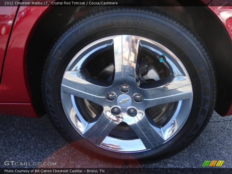 Crystal Red Tintcoat / Cocoa/Cashmere 2012 Chevrolet Malibu LT