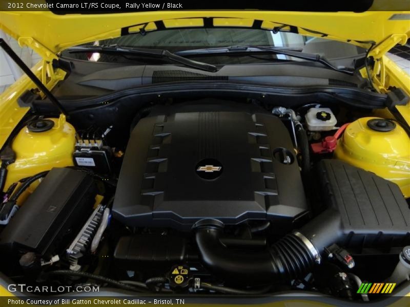 Rally Yellow / Black 2012 Chevrolet Camaro LT/RS Coupe