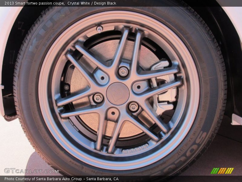  2013 fortwo passion coupe Wheel
