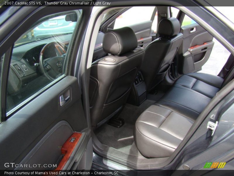 Thunder Gray ChromaFlair / Light Gray 2007 Cadillac STS V6