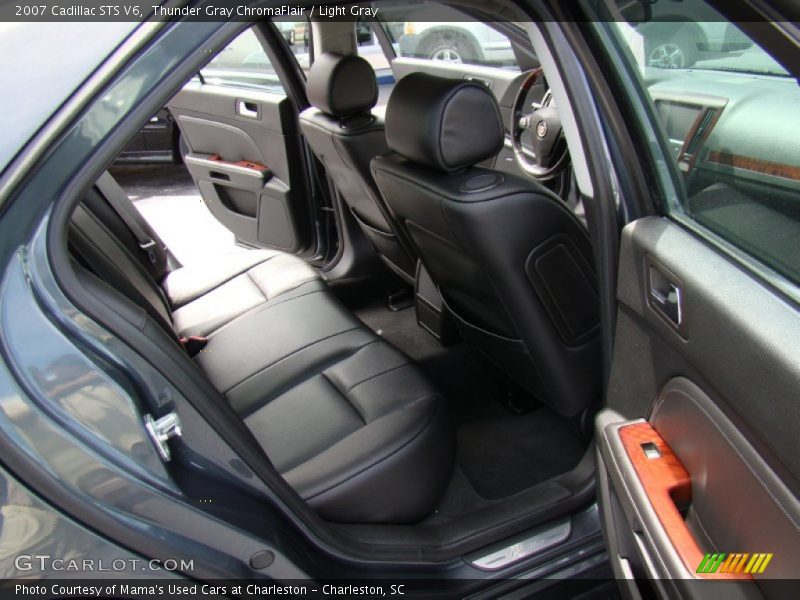 Thunder Gray ChromaFlair / Light Gray 2007 Cadillac STS V6