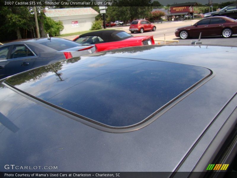 Thunder Gray ChromaFlair / Light Gray 2007 Cadillac STS V6