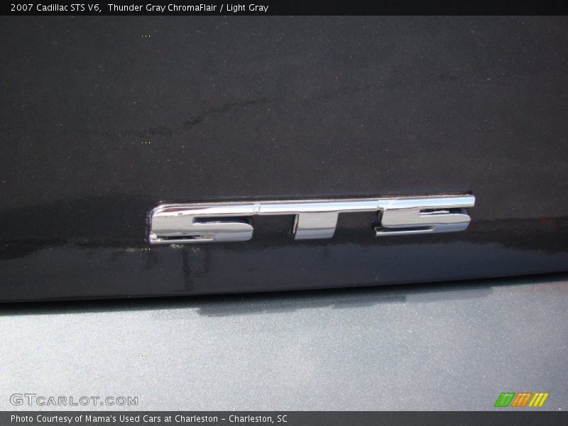 Thunder Gray ChromaFlair / Light Gray 2007 Cadillac STS V6
