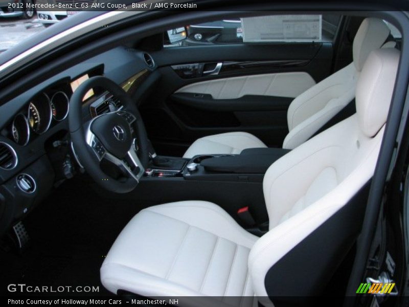  2012 C 63 AMG Coupe AMG Porcelain Interior