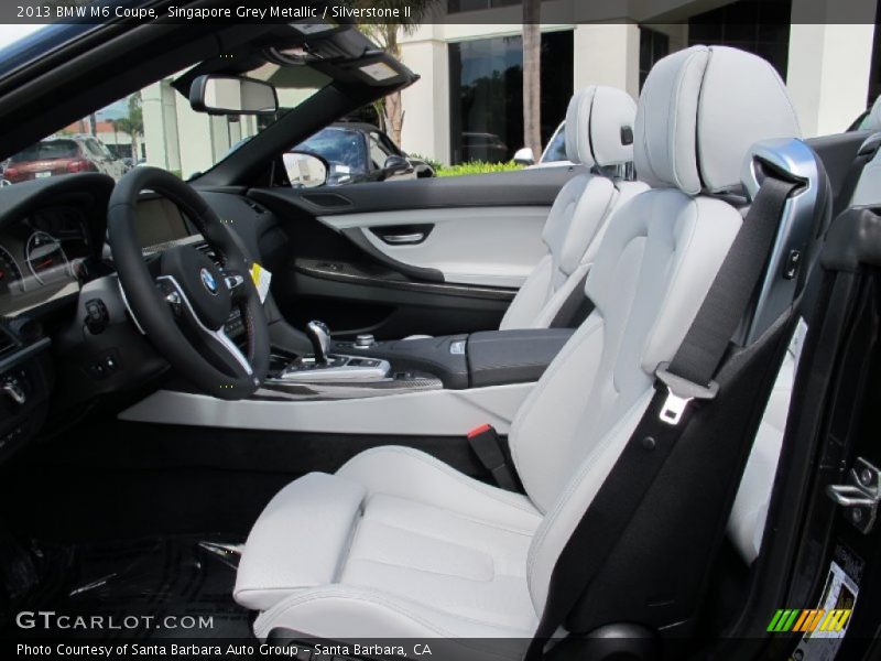 Front Seat of 2013 M6 Coupe
