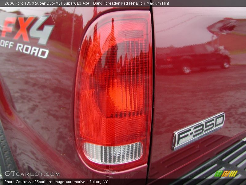 Dark Toreador Red Metallic / Medium Flint 2006 Ford F350 Super Duty XLT SuperCab 4x4