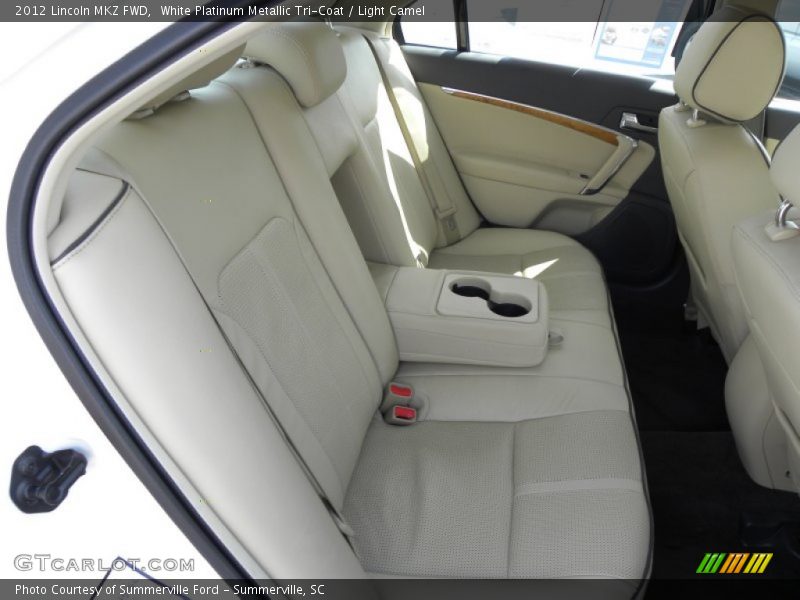 White Platinum Metallic Tri-Coat / Light Camel 2012 Lincoln MKZ FWD