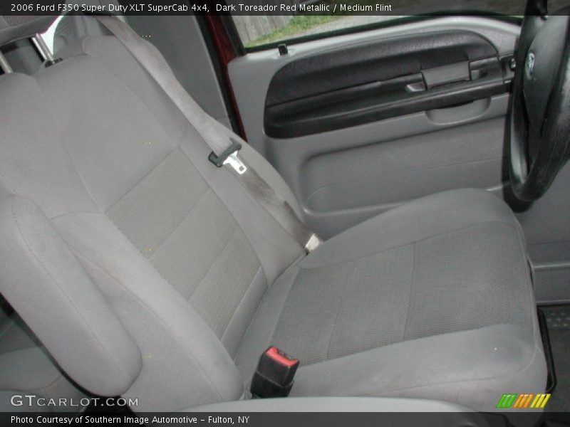 Dark Toreador Red Metallic / Medium Flint 2006 Ford F350 Super Duty XLT SuperCab 4x4