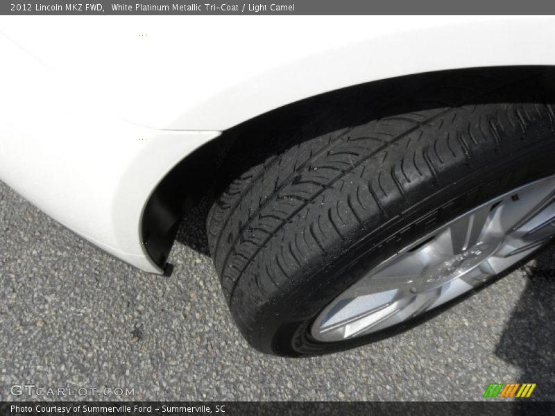 White Platinum Metallic Tri-Coat / Light Camel 2012 Lincoln MKZ FWD