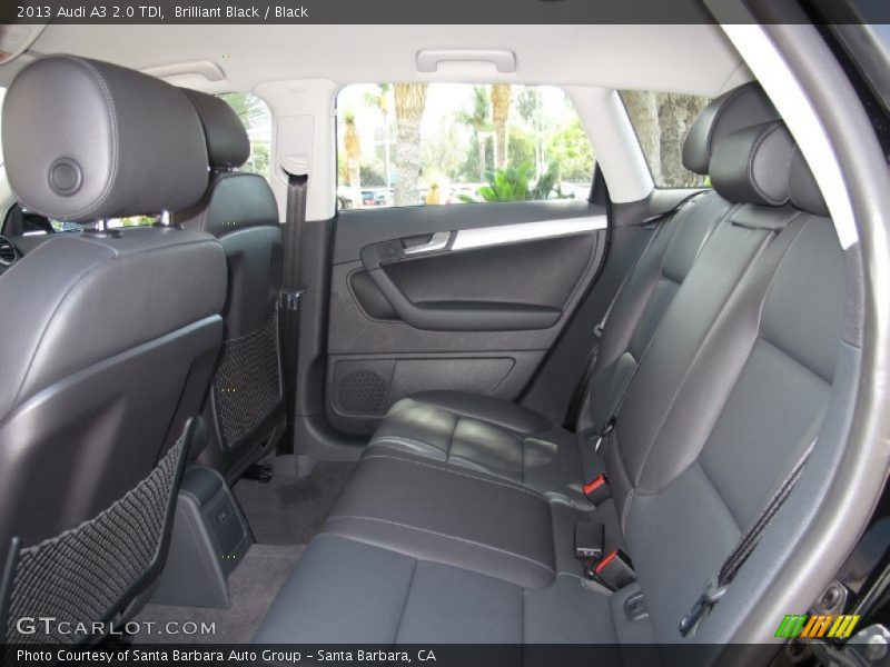 Rear Seat of 2013 A3 2.0 TDI
