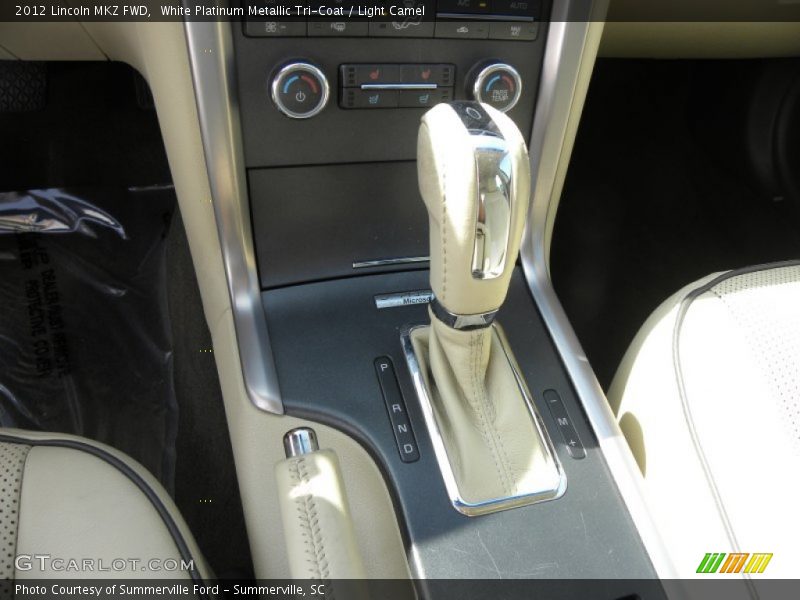 White Platinum Metallic Tri-Coat / Light Camel 2012 Lincoln MKZ FWD