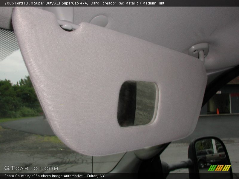 Dark Toreador Red Metallic / Medium Flint 2006 Ford F350 Super Duty XLT SuperCab 4x4