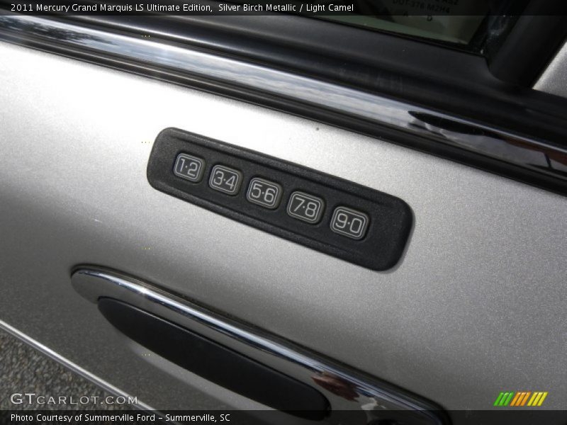 Silver Birch Metallic / Light Camel 2011 Mercury Grand Marquis LS Ultimate Edition