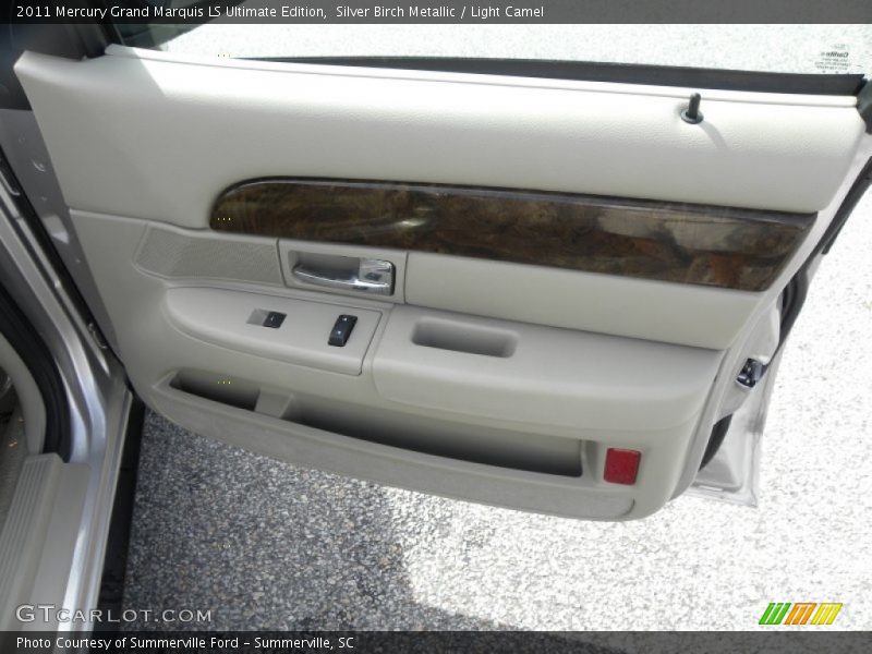 Silver Birch Metallic / Light Camel 2011 Mercury Grand Marquis LS Ultimate Edition