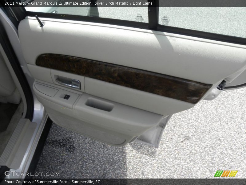 Silver Birch Metallic / Light Camel 2011 Mercury Grand Marquis LS Ultimate Edition