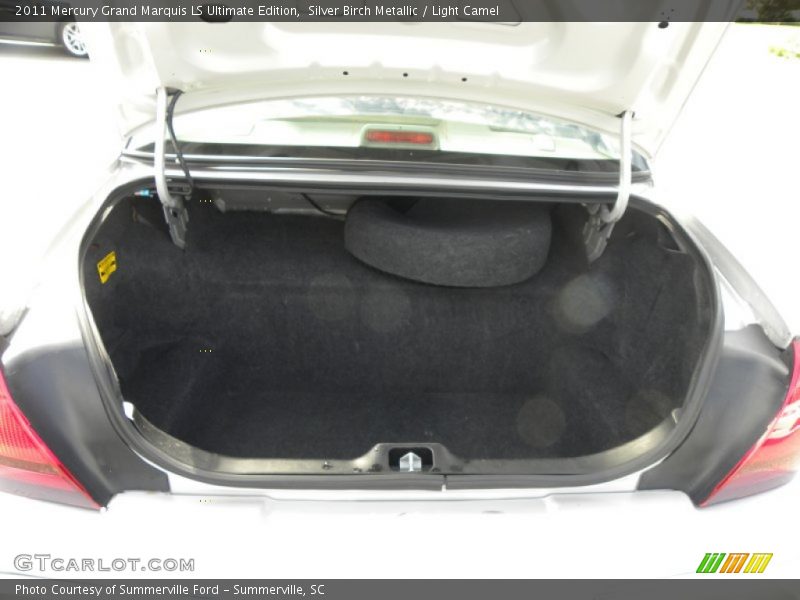Silver Birch Metallic / Light Camel 2011 Mercury Grand Marquis LS Ultimate Edition