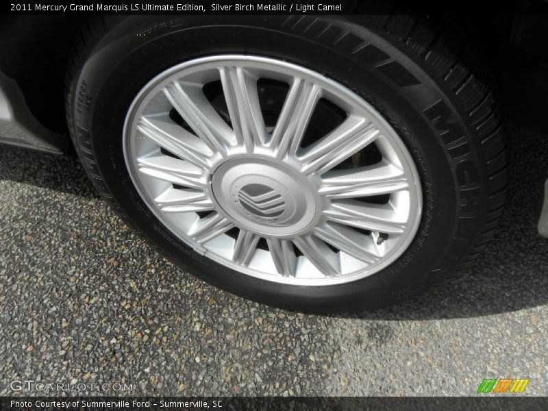Silver Birch Metallic / Light Camel 2011 Mercury Grand Marquis LS Ultimate Edition