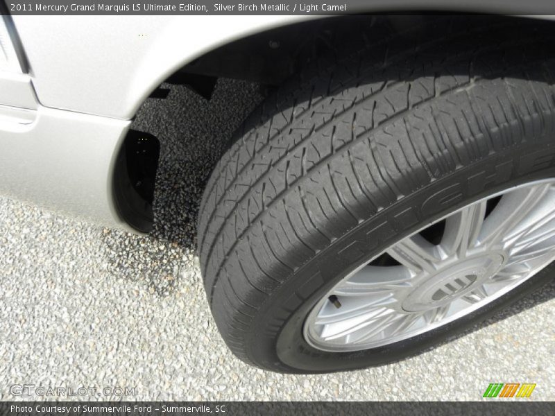 Silver Birch Metallic / Light Camel 2011 Mercury Grand Marquis LS Ultimate Edition