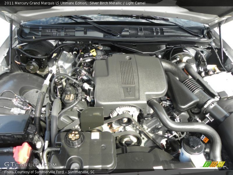 Silver Birch Metallic / Light Camel 2011 Mercury Grand Marquis LS Ultimate Edition