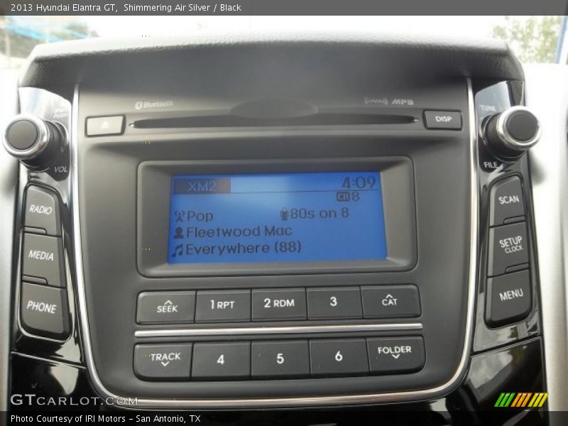 Controls of 2013 Elantra GT