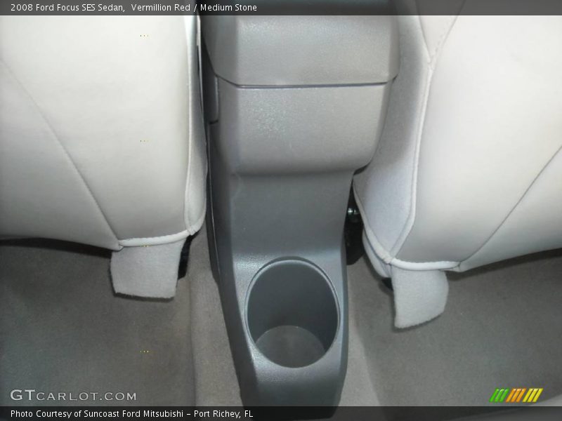 Vermillion Red / Medium Stone 2008 Ford Focus SES Sedan