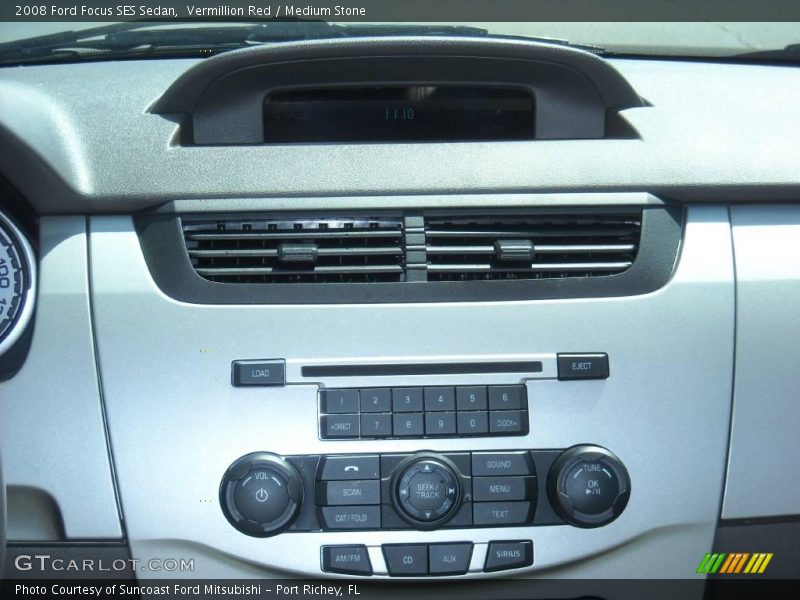 Vermillion Red / Medium Stone 2008 Ford Focus SES Sedan