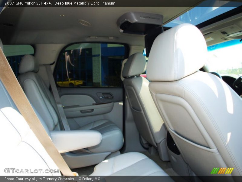 Deep Blue Metallic / Light Titanium 2007 GMC Yukon SLT 4x4