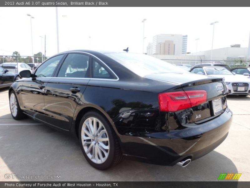 Brilliant Black / Black 2013 Audi A6 3.0T quattro Sedan