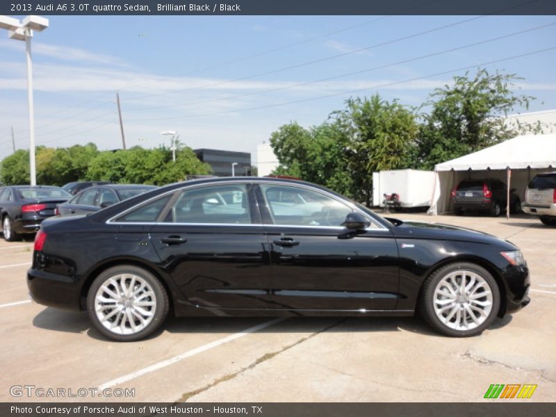 Brilliant Black / Black 2013 Audi A6 3.0T quattro Sedan