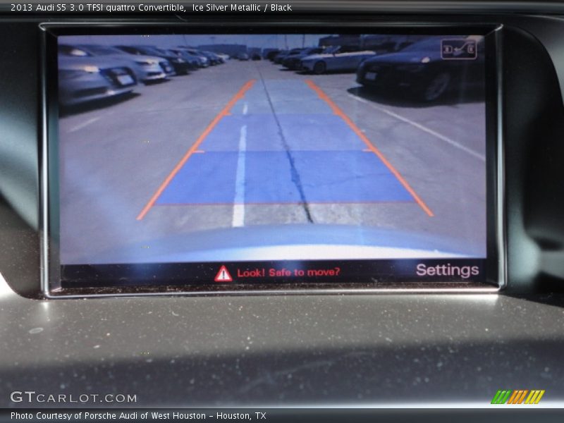 Ice Silver Metallic / Black 2013 Audi S5 3.0 TFSI quattro Convertible