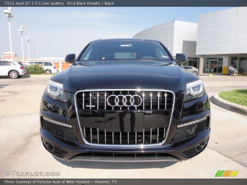 Orca Black Metallic / Black 2013 Audi Q7 3.0 S Line quattro