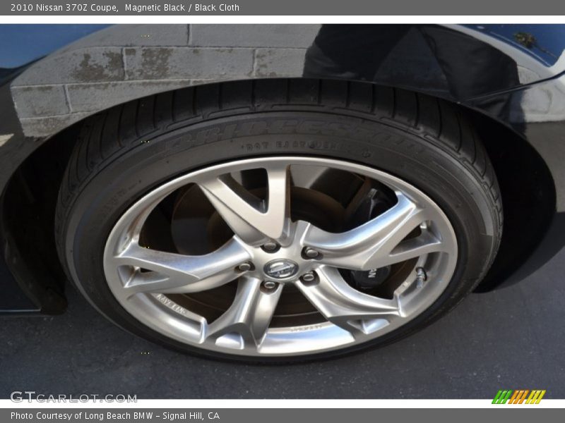 Magnetic Black / Black Cloth 2010 Nissan 370Z Coupe