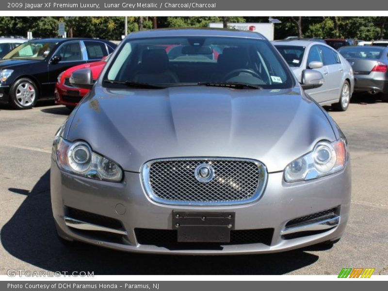 Lunar Grey Metallic / Charcoal/Charcoal 2009 Jaguar XF Premium Luxury