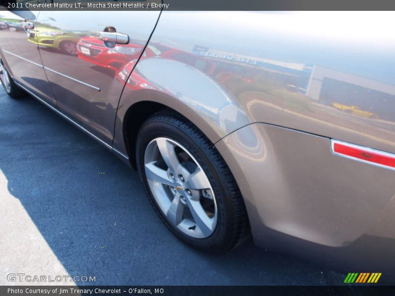 Mocha Steel Metallic / Ebony 2011 Chevrolet Malibu LT