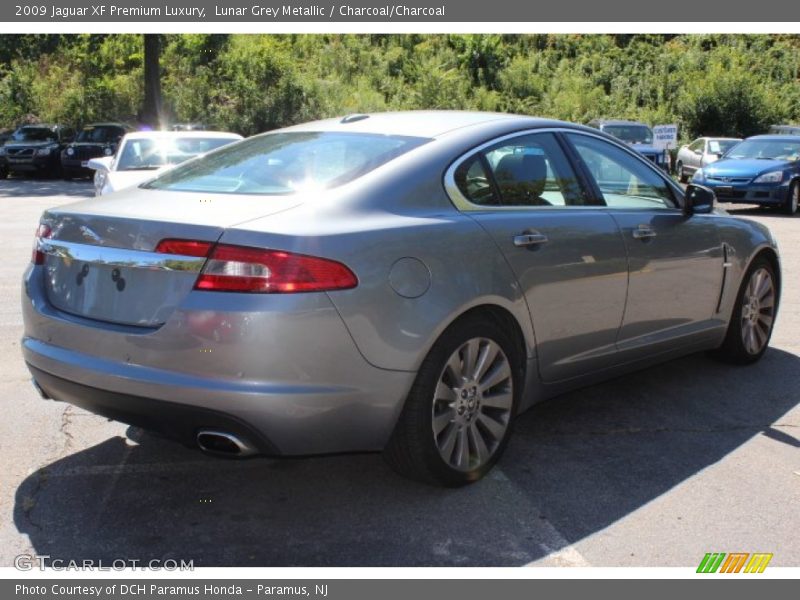 Lunar Grey Metallic / Charcoal/Charcoal 2009 Jaguar XF Premium Luxury
