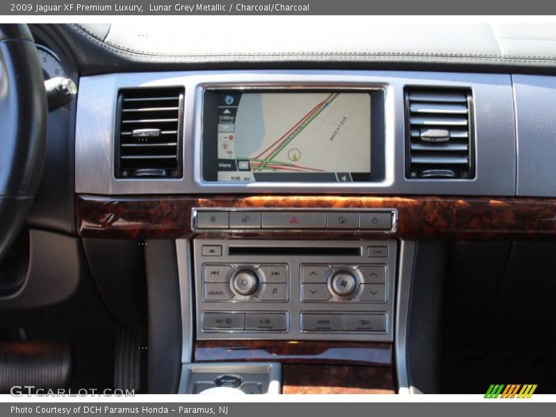 Lunar Grey Metallic / Charcoal/Charcoal 2009 Jaguar XF Premium Luxury