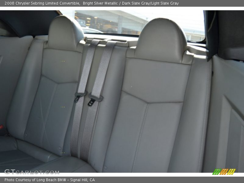 Bright Silver Metallic / Dark Slate Gray/Light Slate Gray 2008 Chrysler Sebring Limited Convertible