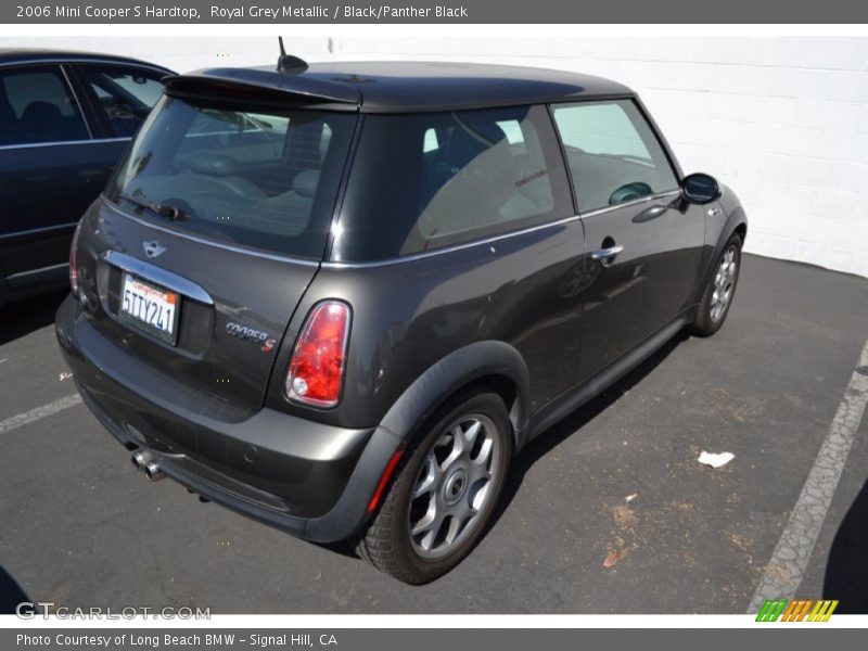 Royal Grey Metallic / Black/Panther Black 2006 Mini Cooper S Hardtop