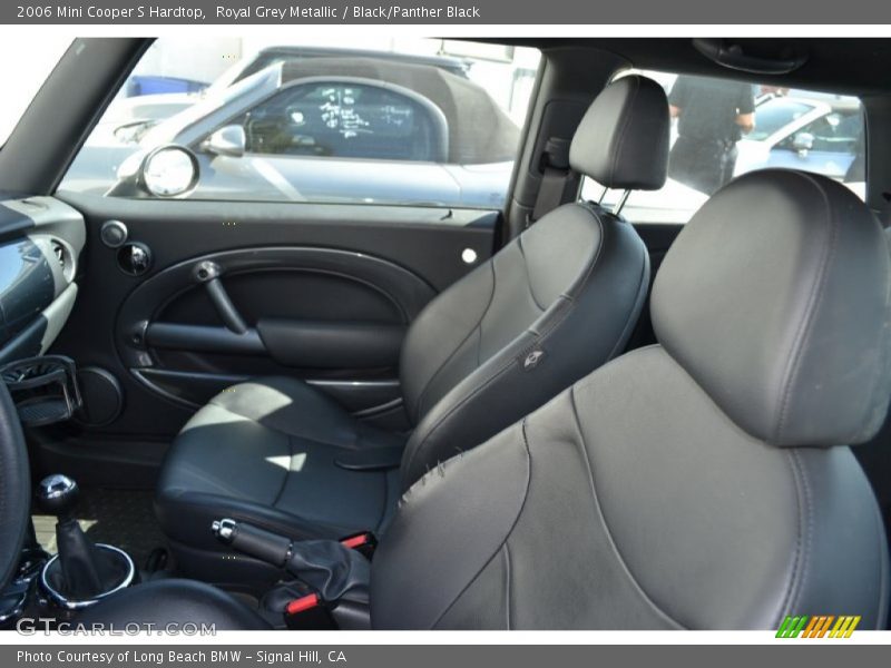Royal Grey Metallic / Black/Panther Black 2006 Mini Cooper S Hardtop