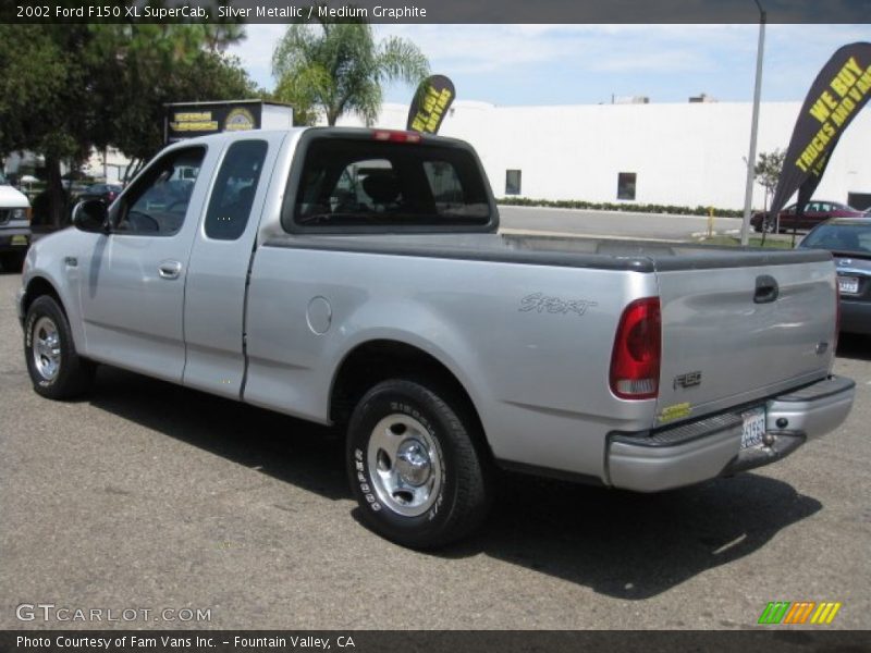 Silver Metallic / Medium Graphite 2002 Ford F150 XL SuperCab
