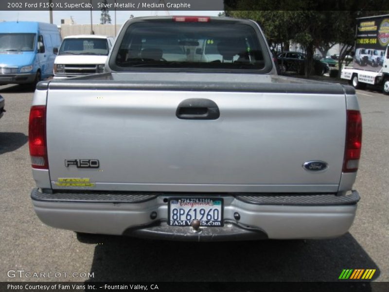 Silver Metallic / Medium Graphite 2002 Ford F150 XL SuperCab