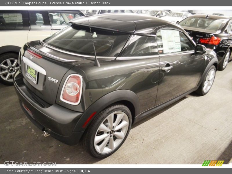 Eclipse Gray Metallic / Carbon Black 2013 Mini Cooper Coupe