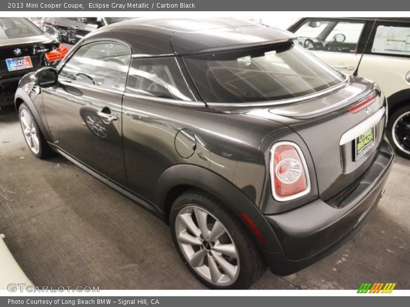 Eclipse Gray Metallic / Carbon Black 2013 Mini Cooper Coupe