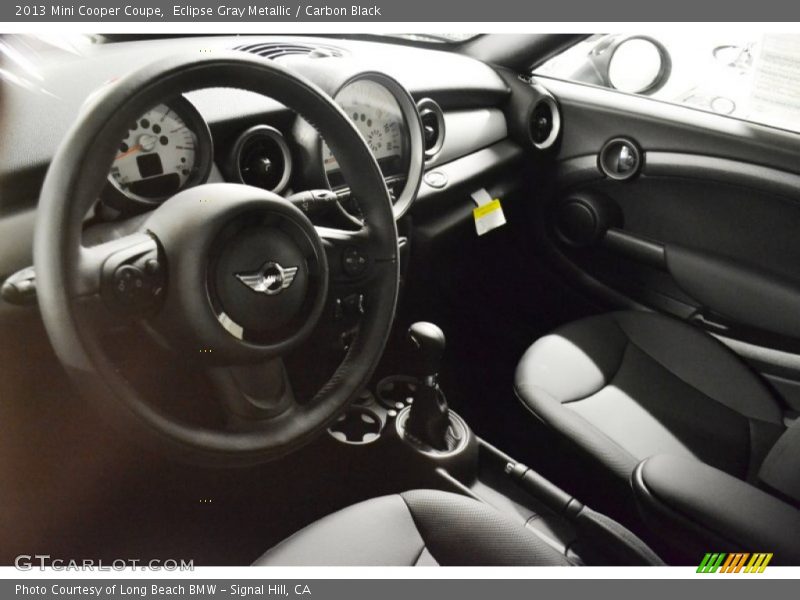 Eclipse Gray Metallic / Carbon Black 2013 Mini Cooper Coupe