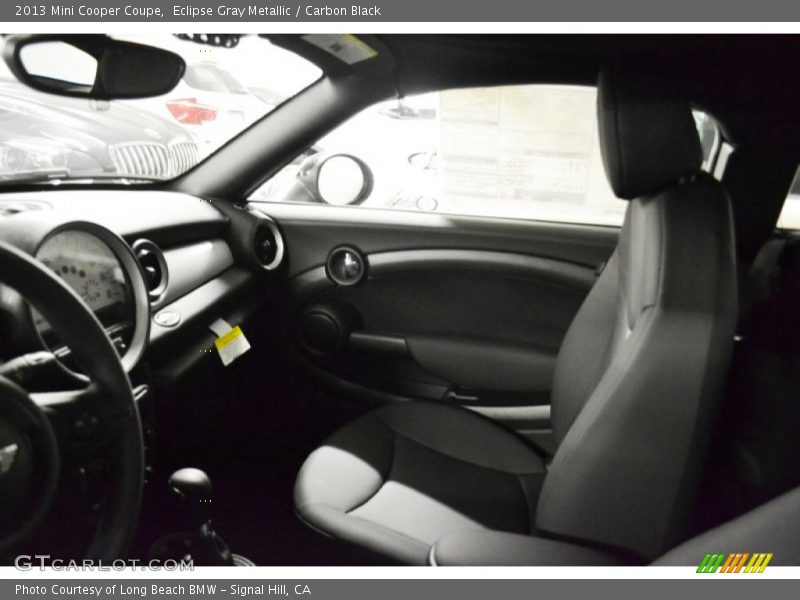 Eclipse Gray Metallic / Carbon Black 2013 Mini Cooper Coupe